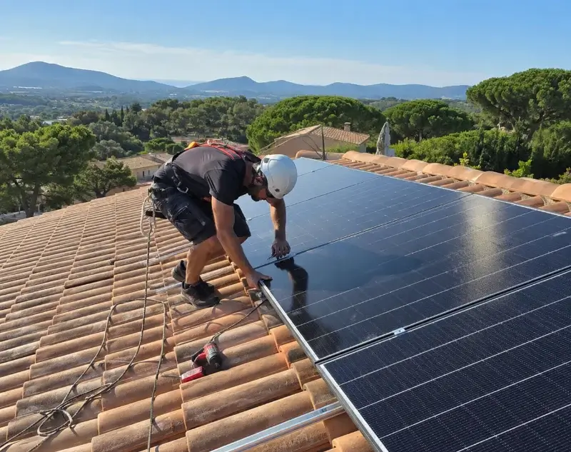 Installateur panneaux solaires Villeneuve-Minervois — pose photovoltaïque sur toiture